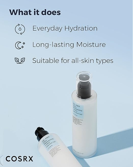 COSRX Ölfreie Ultra Moisturizing Lotion mit Birkensaft, 100ml, Eine extrem feuchtigkeitsspendende Tagespflege für Tag und Nacht zu empfehlen, Hypoallergen, dermatologisch getestet, Cruelty Free