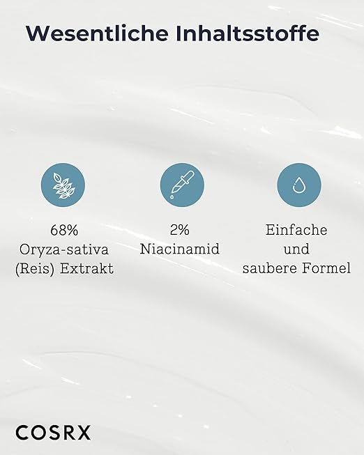 COSRX Gesichtsmaske Ultimate Nourishing Rice Overnight Spa Mask | Feuchtigkeitscreme mit 68% Reis-Extrakt und 2% Niacinamid | für alle Hauttypen | Vegan, tierversuchsfrei | Korean Skincare