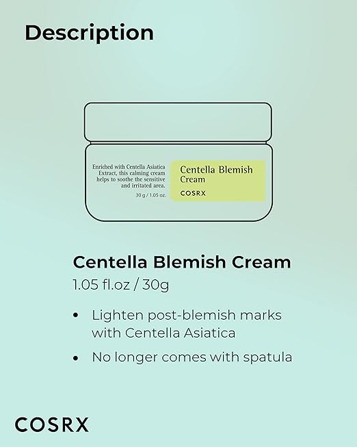Cosrx Centella Makel Creme, 70 g